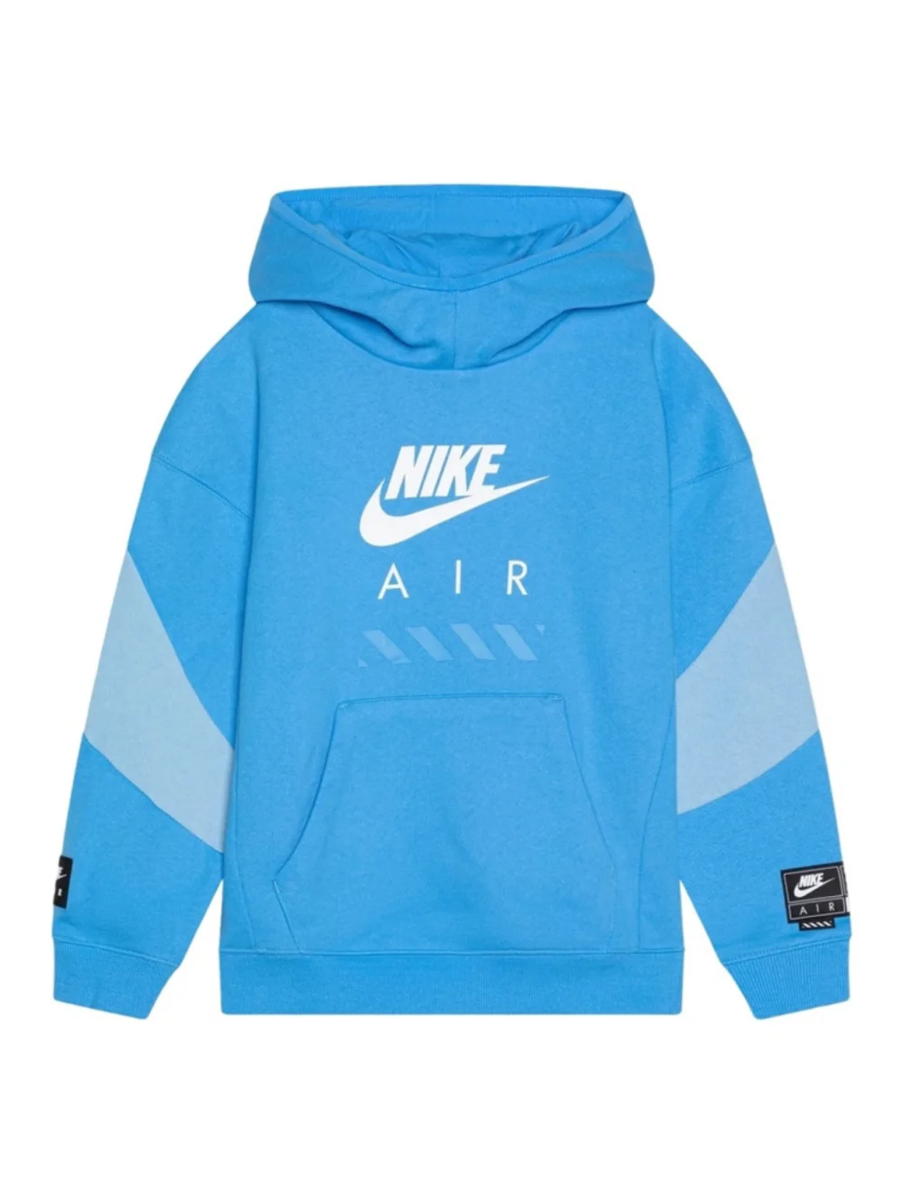 Nike Air Kids Sky Blue Hoodie - size L
